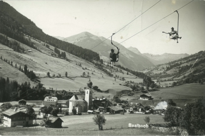 Saalbach Hinterglemm un den 50er JAhren